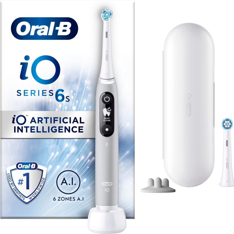 Oral-b - Io6s Gr Opal Elektrisk Tandbrste