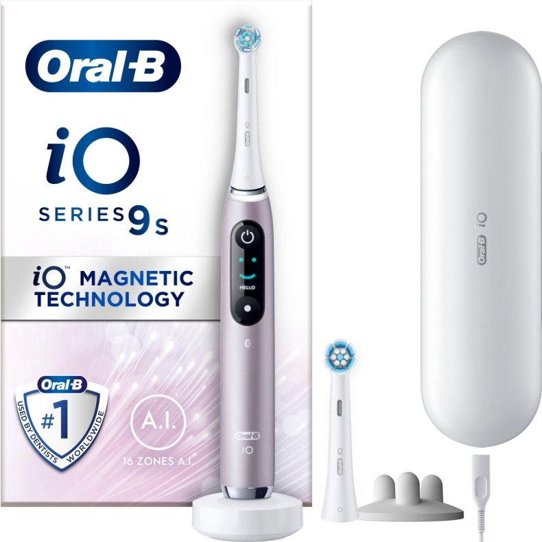 Oral-b - Io9s Rosenkvarts Elektrisk Tandbrste