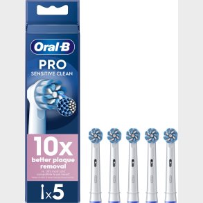 Oral B - Pro Sensitive Clean B�rstehoveder - White - 5 Stk
