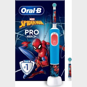 Oral-b - Vitality Pro Kids Spiderman Elektrisk Tandb�rste Hbox