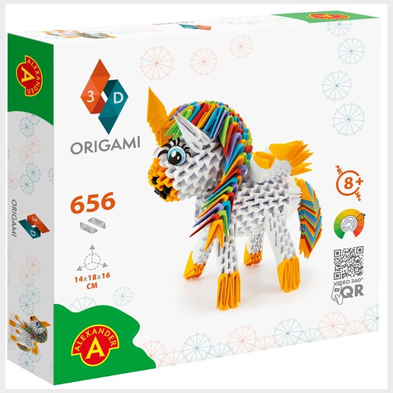 Origami 3D - Unicorn