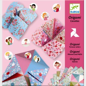 Djeco | Origami - Flip-flappere i lyse farver