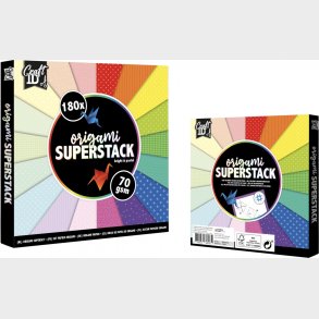 Origami Superpack - 70 G - 15 X 15 Cm - 180