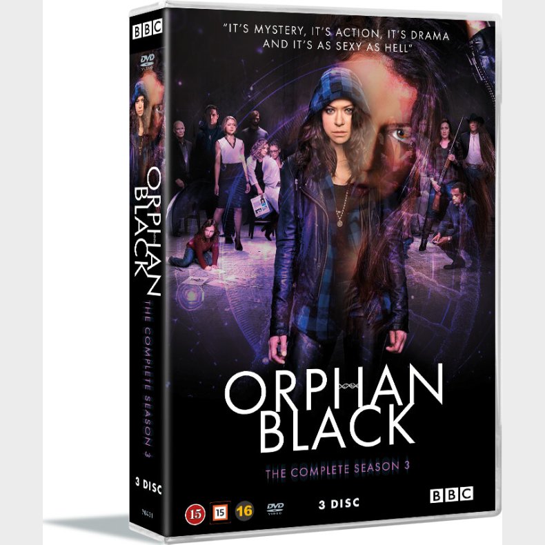 Orphan Black - Sson 3 - DVD - Tv-serie