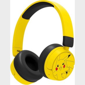 Pokemon Pikachu - Tr�dl�se Hovedtelefoner Til B�rn