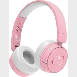 Hello Kitty - Tr�dl�se H�retelefoner Til B�rn - Lyser�d