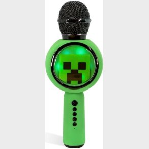 Minecraft Popsing Karaoke Mikrofon Med Lys Til B�rn