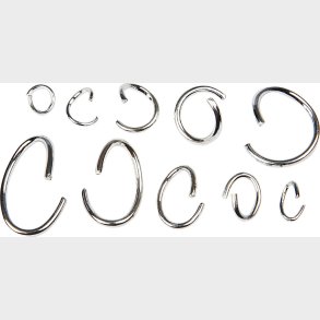 Oval- Og O-ring - Sortiment - Forslvet - 800 Assorterede