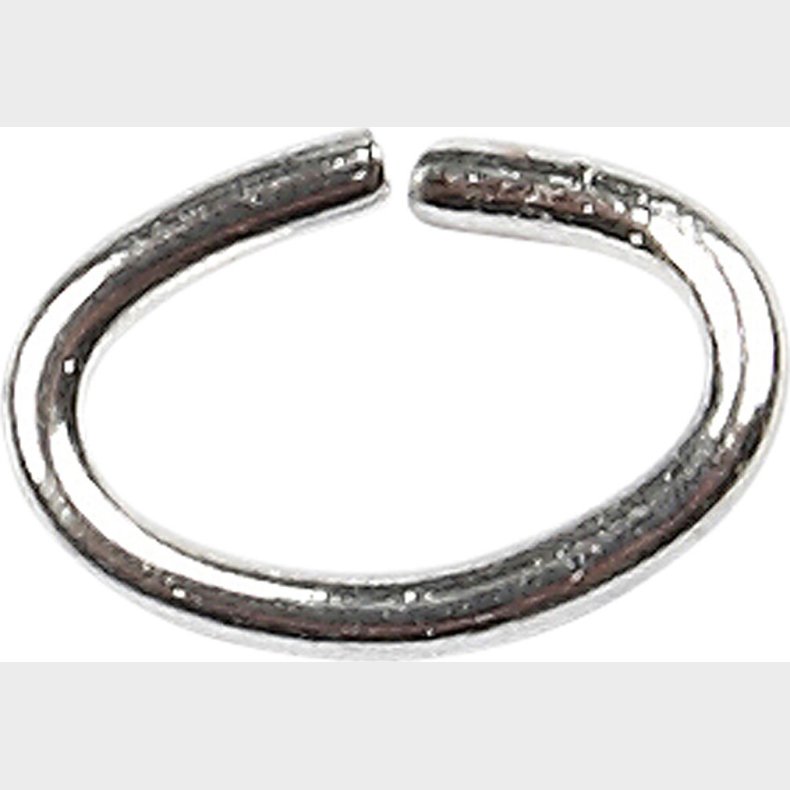 Oval-ring - Tykkelse 0,7 Mm - Forslvet - 50 Stk.