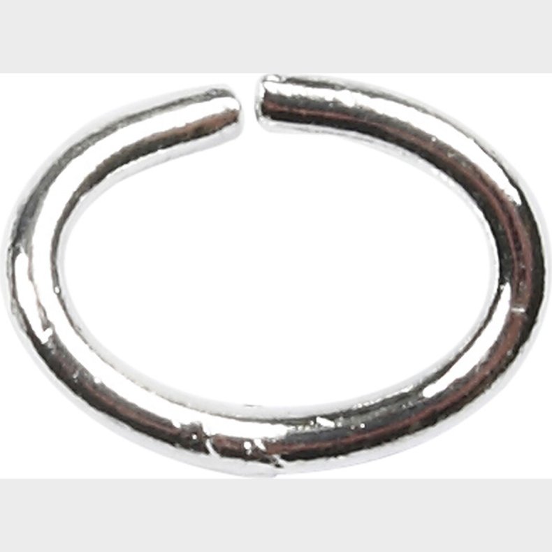Oval-ring - Tykkelse 1 Mm - Forslvet - 40 Stk.