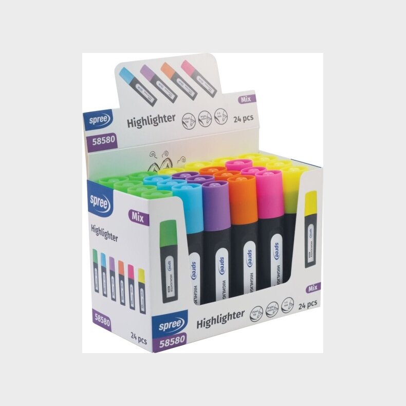 Overstregningstusch St - 24 Stk. - Spree