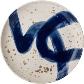 Bloomingville - Ozcar Vgdekoration - Bl - Stentj Keramik