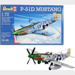 Revell - P-51d Mustang Modelfly Bygges�t - 1:72 - 64148
