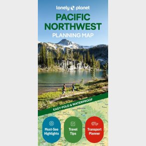 Pacific Northwest Planning Map - English book