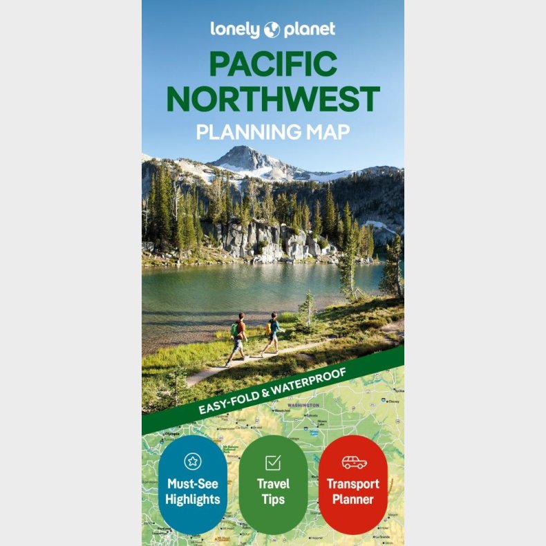 Pacific Northwest Planning Map - English book