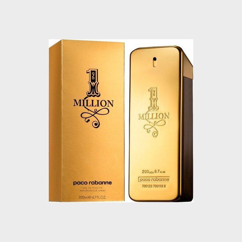 Paco Rabanne 1 Million Eau De Toilette 200 Ml