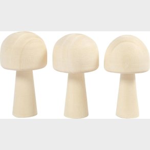 Paddehat - H 5,2 Cm -  2,9 Cm - 3 Stk.