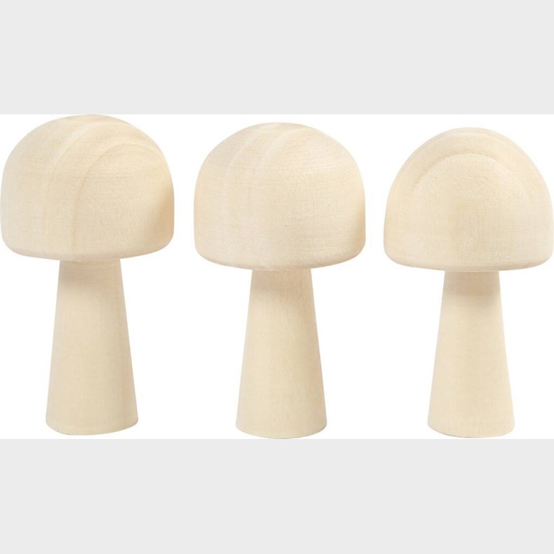 Paddehat - H 5,2 Cm -  2,9 Cm - 3 Stk.