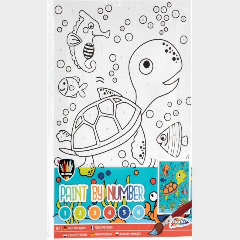 Paint By Number - 29,7 X 19,5 Cm