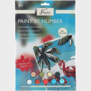Paint By Number 33,5 X 23,8 Cm - Pelikan