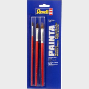 Revell - Painta Fladpensel S�t I 3 Dele - 29610
