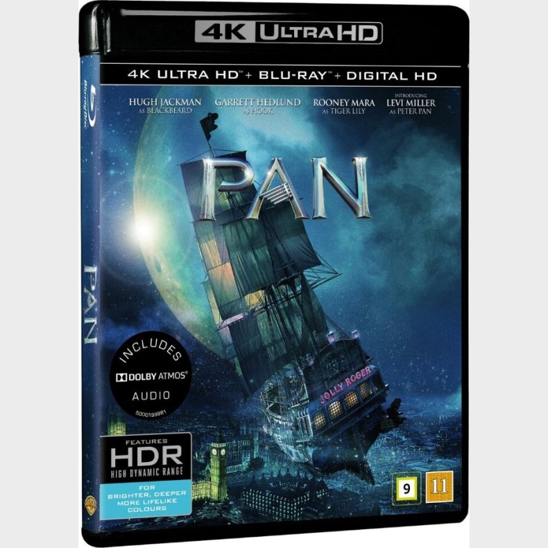 Pan - 2015 - 4K Blu-Ray
