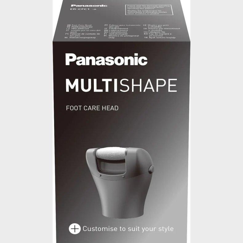 Panasonic - Multishape Foot Care Head Er-cfc1-a503
