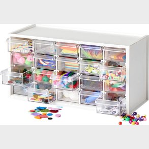 Pandoras ske Hvid 20 Rum Med Fyld