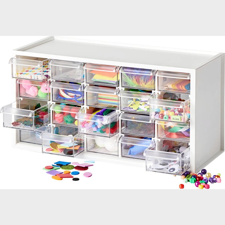 Pandoras �ske Hvid 20 Rum Med Fyld