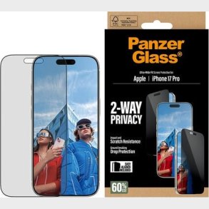 Panzerglass - 2-way Privacy Screen Protector - Iphone 17 Pro - Uwf W. Easyaligner