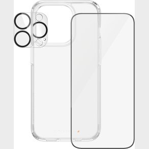 Panzerglass - Apple Iphone 15 Pro - Skrmbeskyttelse + Picture Perfect + D30 Hardcase