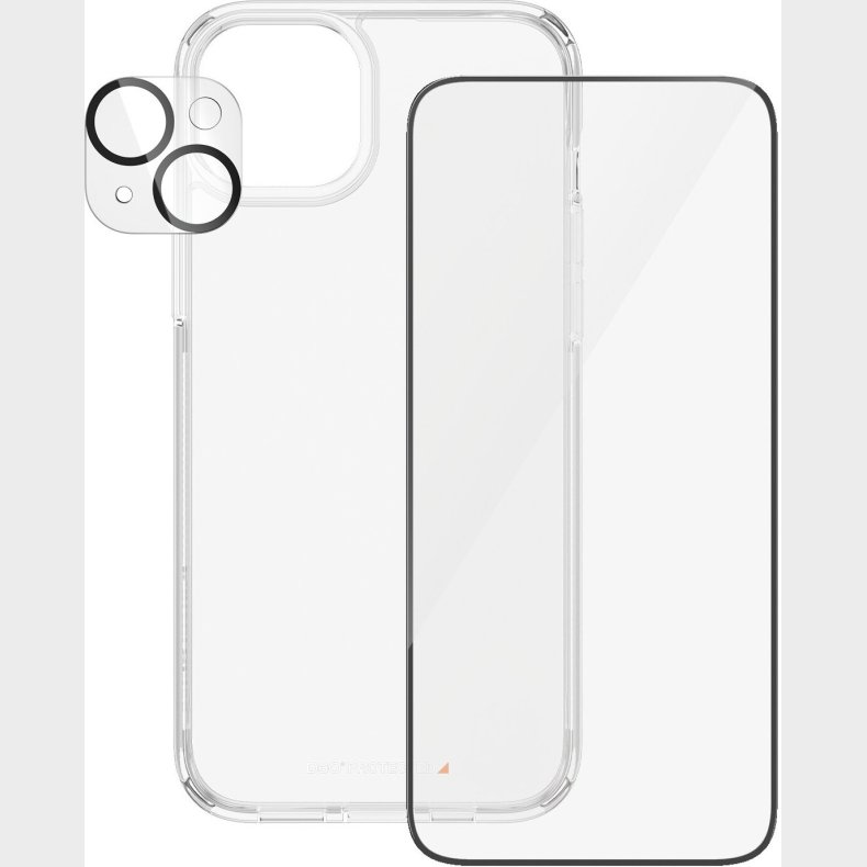 Panzerglass - Apple Iphone 15 Plus - 3-i-1 Beskyttelsesst 6,7"