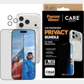 Care By Panzerglass - Iphone 17 Pro - 3-in-1 Privacy Bundle