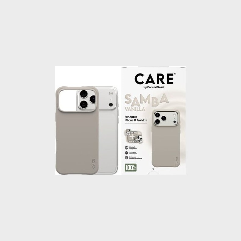 Care By Panzerglass - Iphone 17 Pro Max - Cover Samba - Vanilla