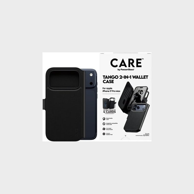 Care By Panzerglass - Iphone 17 Pro Max - Tango 2-in-1 Wallet Case