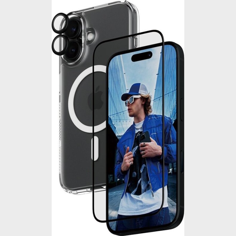 Panzerglass - Iphone 16 6.1'' - 3-i-1 Cover Beskyttelsesst