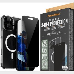 Panzerglass - Iphone 16 Pro Max 6.9'' - 3-i-1 Privacy Cover St