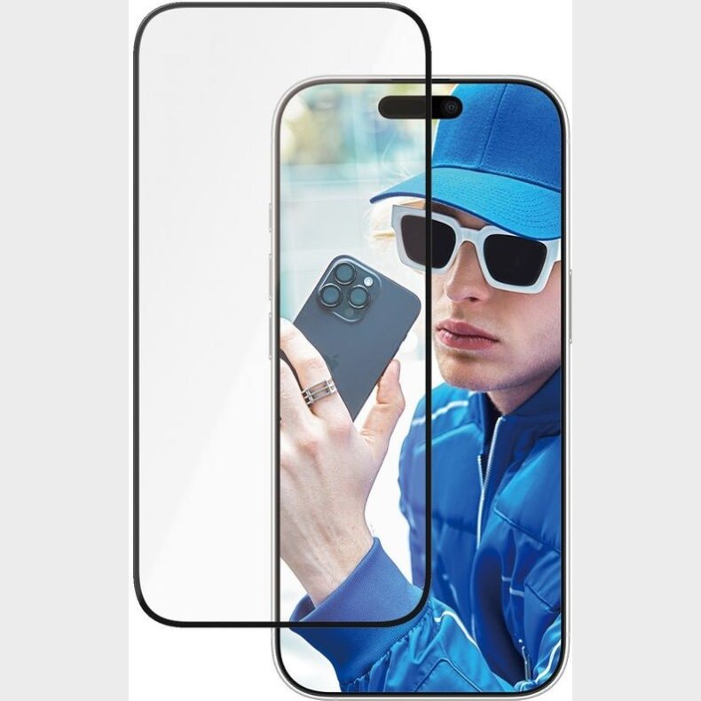 Panzerglass - Iphone 16 Pro - Keramisk Sk�rmbeskyttelse - Ultra Wide Fit