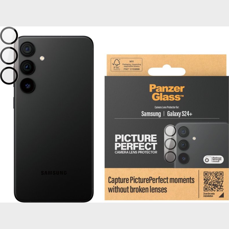 Panzerglass - Samsung Galaxy S24 Plus - Linsebeskyttelse
