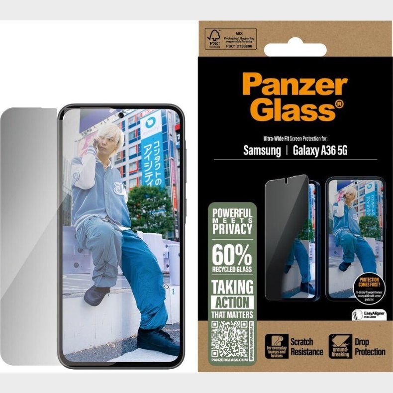 Panzerglass - Privacy Screen Protector Galaxy New A35 5g Ultra Uwf
