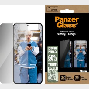 Panzerglass - Samsung Galaxy S 2025 - Privacy Skrmbeskyttelse