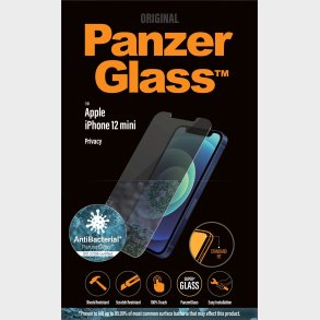 Panzerglass - Iphone 12 Mini - Privacy Skrmbeskyttelse - Standard