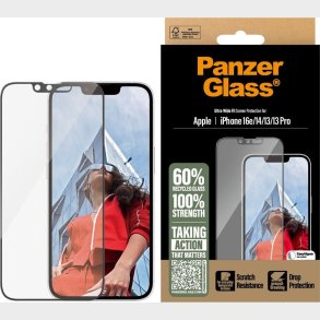 Panzerglass - Iphone 16e / 14 / 13 / 13 Pro - Sk�rmbeskyttelse