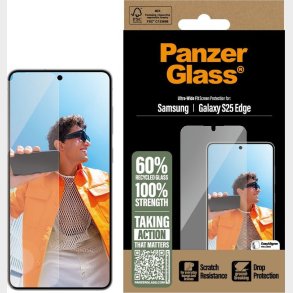 Panzerglass - Screen Protector Samsung S25 Edge - Ultra-wide Fit