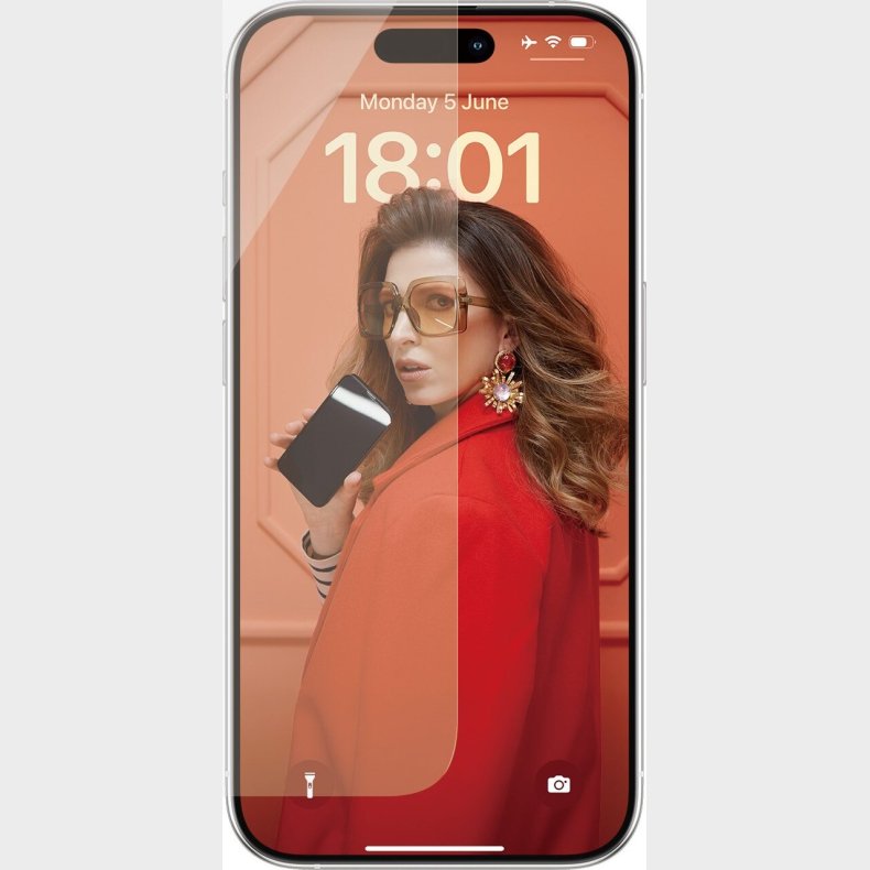 Panzerglass - Iphone 15 Pro - Sk�rmbeskyttelse Classic Fit