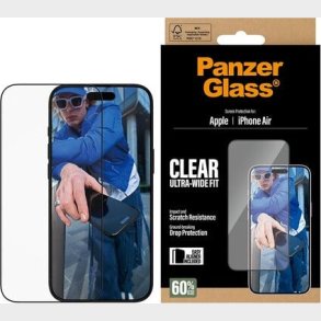 Panzerglass - Skrmbeskyttelse - Iphone Air - Ultra-wide Fit M. Easyaligner