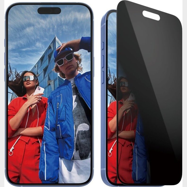 Panzerglass -  Iphone 16 Plus - Sk�rmbeskyttelse - Privacy - Ultra Wide