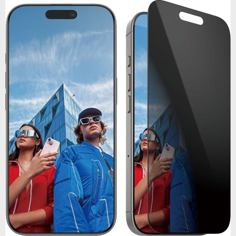 Panzerglass - Iphone 16 Pro - Sk�rmbeskyttelse - Privacy - Ultra Wide