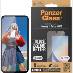 Panzerglass - Samsung Galaxy A35 5g - Skrmbeskyttelse - Ultra-wide