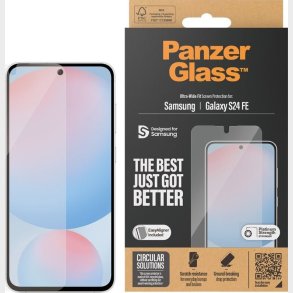 Panzerglass - Samsung Galaxy S24 Fe - Sk�rmbeskyttelse - Ultra-wide